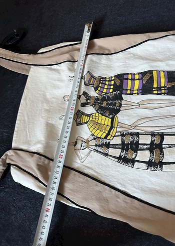 Özel el boyama baskılı elbise - Görsel 4