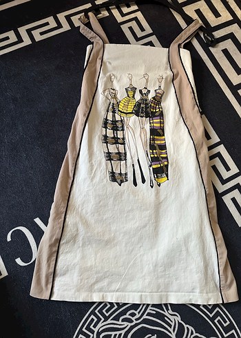 Özel el boyama baskılı elbise - Görsel 2