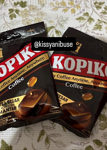 Kopiko Kahve Paketi 165g Kahverengi