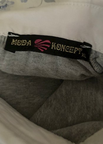 Gri Pamuklu Gömleği, Uzun Kollu, - Görsel 4