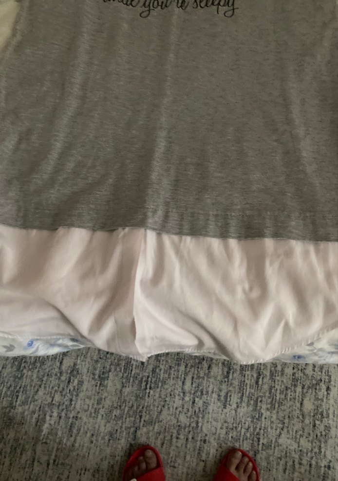 Gri Pamuklu Gömleği, Uzun Kollu, - Görsel 2