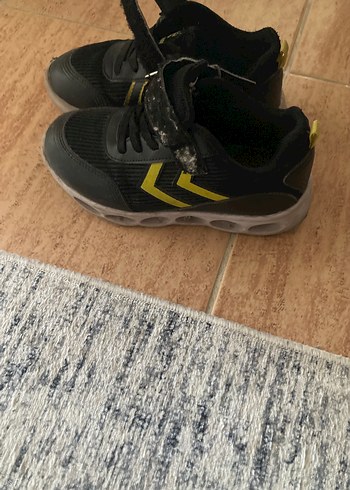 Erkek Çocuk Siyah Yılan Desenli Spor Ayakkabı - Görsel 5