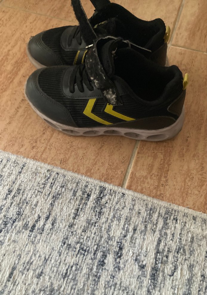 Erkek Çocuk Siyah Yılan Desenli Spor Ayakkabı - Görsel 5