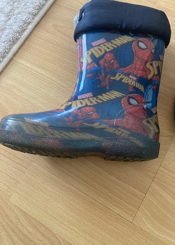 Çocuk Lacivert Spider-Man Lastikli Bot - Görsel 2