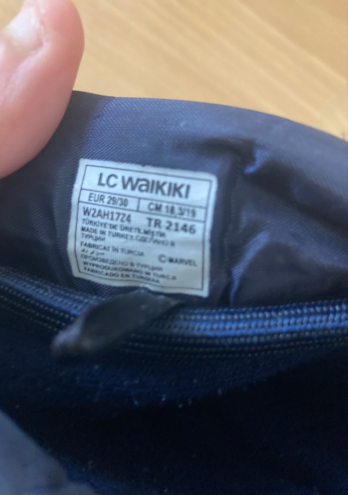 Çocuk Lacivert Spider-Man Lastikli Bot - Görsel 3