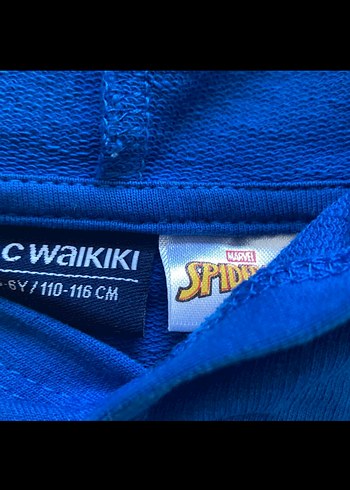 Erkek Çocuk Spider-Man Kapüşonlu Sweatshirt - Görsel 2
