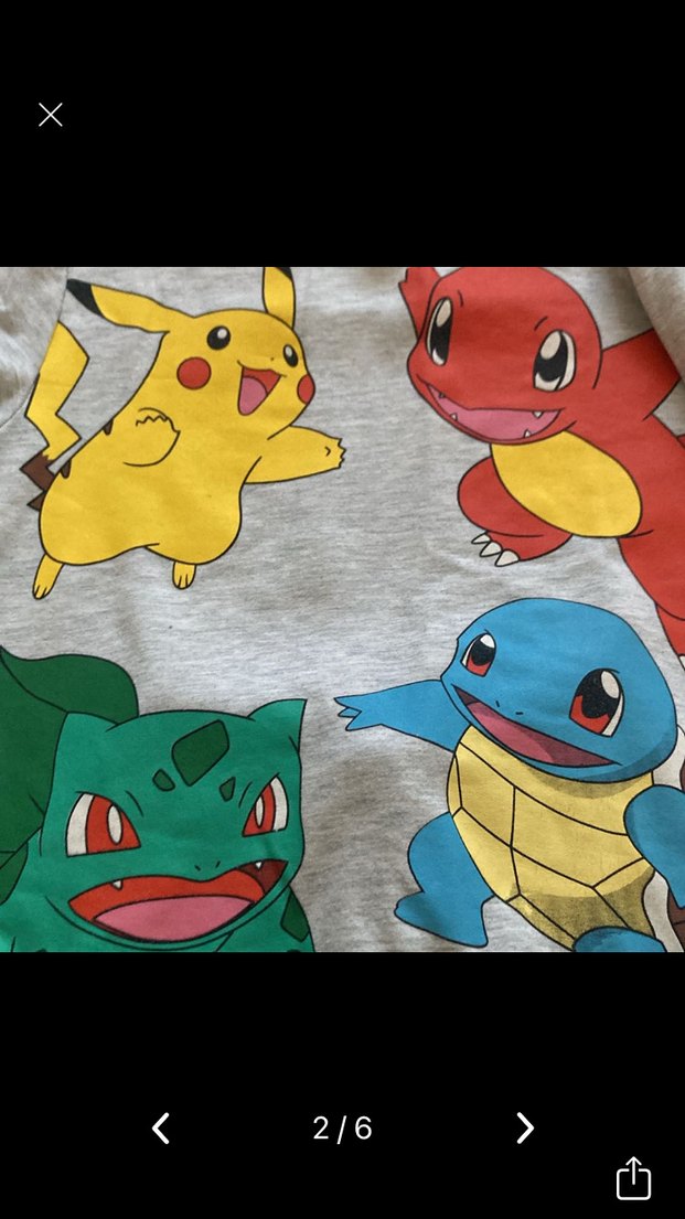 Gri Pokémon Baskılı Erkek Eşofman Takımı - Görsel 2