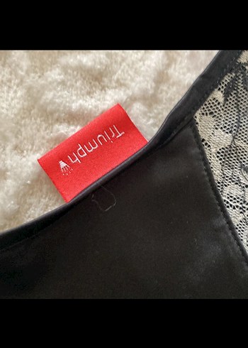 Siyah Dantel Detaylı Midi Gecelik - Görsel 2