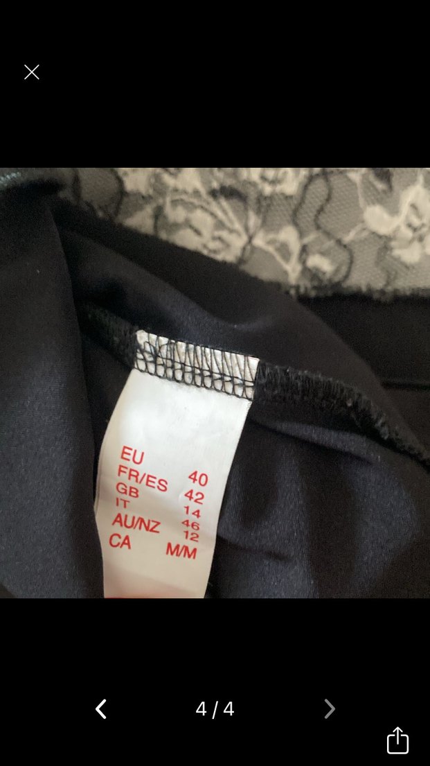 Siyah Dantel Detaylı Midi Gecelik - Görsel 3