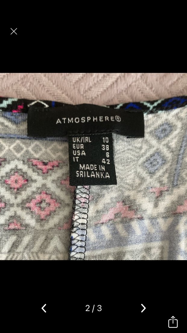 Desenli Boncuk Detaylı Uzun Straplez Elbise - Görsel 2