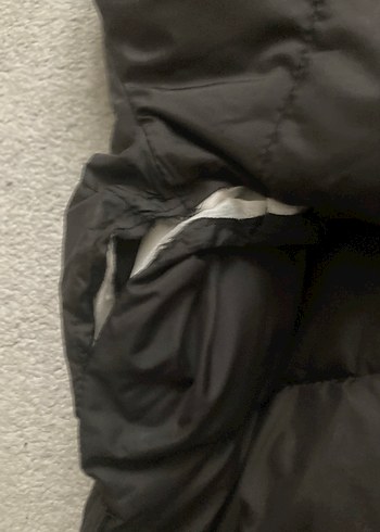 Kürk Detaylı Siyah Kadın Uzun Kışlık Mont - Görsel 6