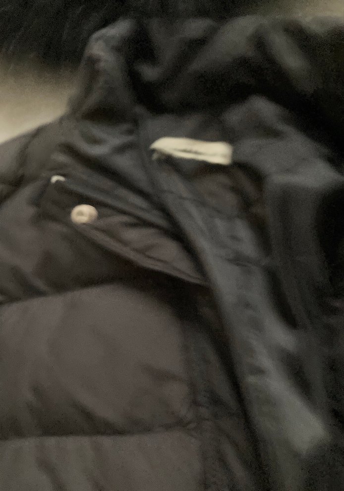 Kürk Detaylı Siyah Kadın Uzun Kışlık Mont - Görsel 5