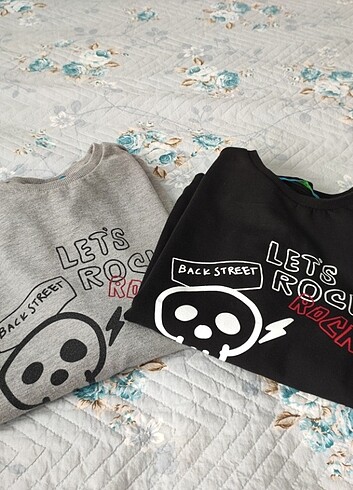 Sweatshirt 2 adet 13/14 yaş 