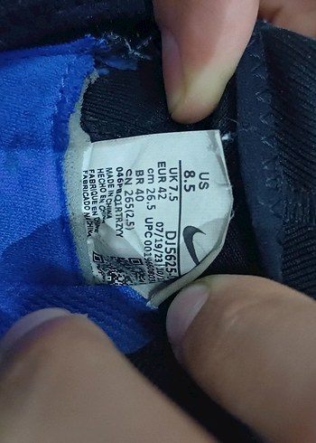 Nike Erkek Siyah Çim Zemin Kramponu - Görsel 6