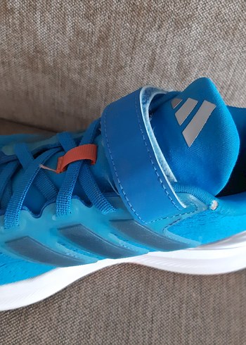 35 Beden Mavi Erkek Çocuk Sneaker Velcro Bantlı