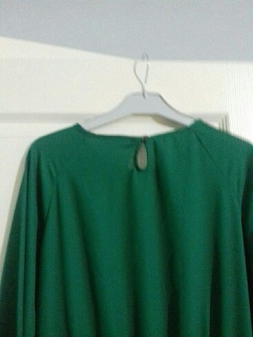 42 Beden yeşil Renk Elbise