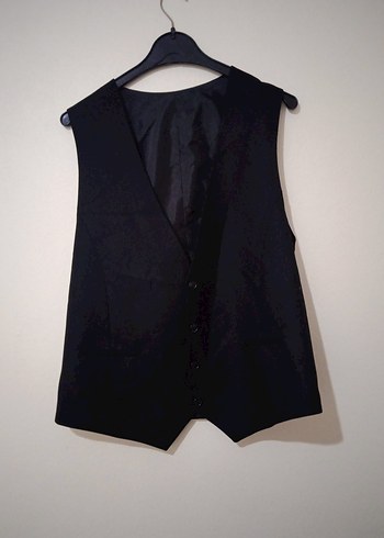 Düğmeli Siyah Erkek Takım Elbise Ceketi - Görsel 7