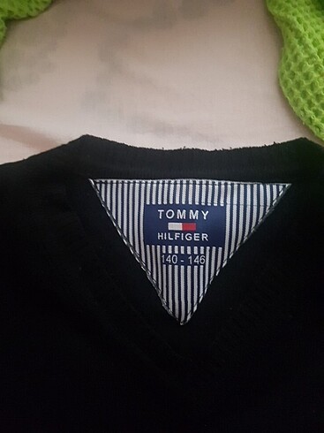 TOMMY HILFIGER Siyah Kazak