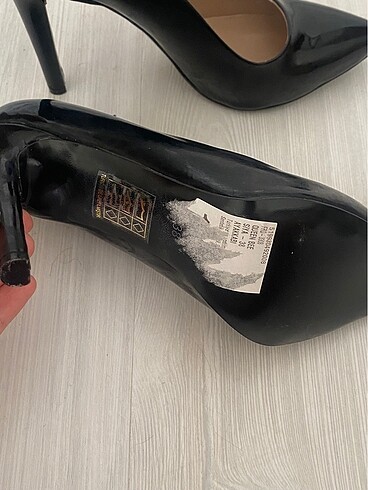 38 Beden siyah Renk Siyah Stiletto