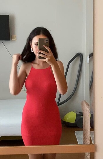 Bershka Bershka nar çiçeği elbise