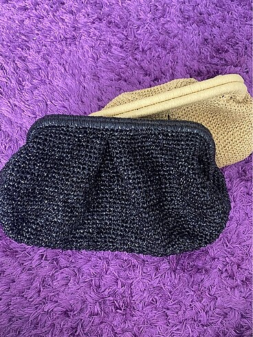 Siyah Clutch Çanta