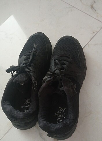 38 Beden siyah Renk Kinetix spor ayakkabı 
