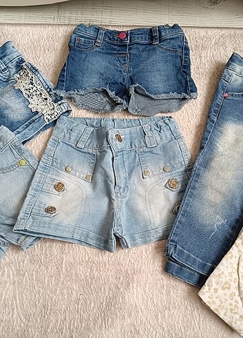 9-12 Ay Beden Kot şort