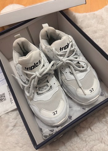 Beyaz Laced Street Wear Sneakers