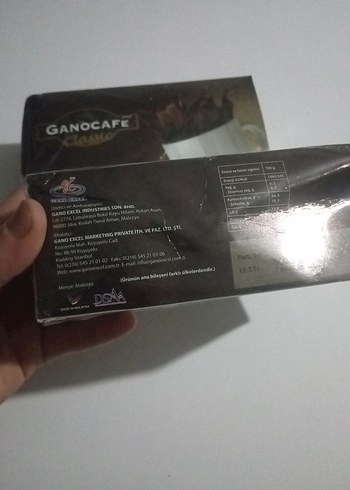 diğer Beden Ganocafe Classic 90g Kahve Poşeti