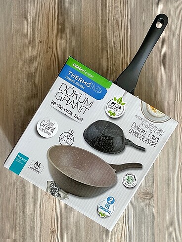 ThermoAD 28 cm wok tava