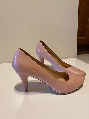 Hotiç Pudra topuklu stiletto