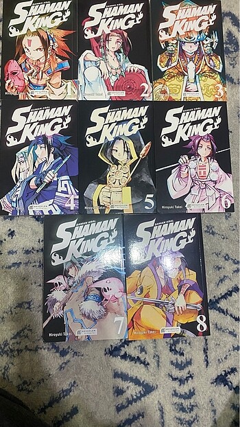 Shaman King 1-2-3-4-5-6-7-8