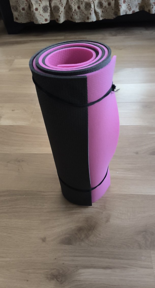 Koyu Pembe Egzersiz Matı - Görsel 2