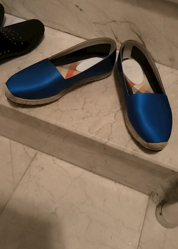 Esprit Lacivert Dolgu Topuklu Kadın Espadril