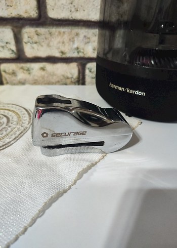 Motorsiklet Alarmlı Disk Kilidi - Görsel 2