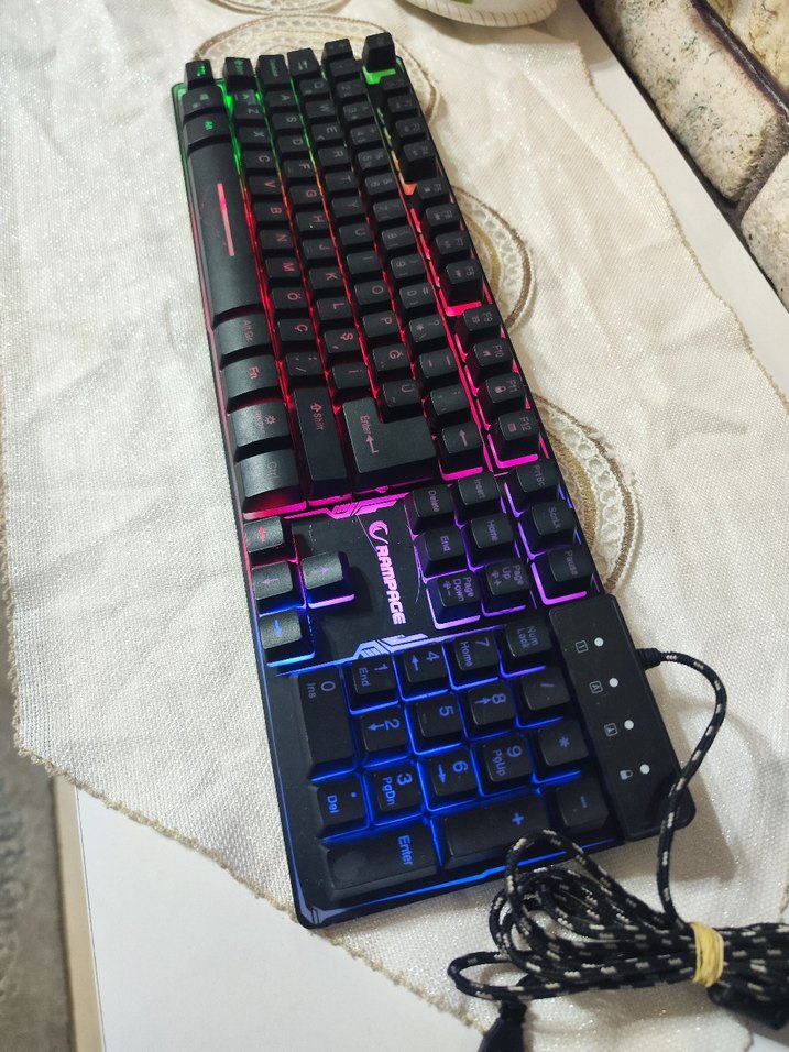 Rampage Rgb Klavye - Görsel 3