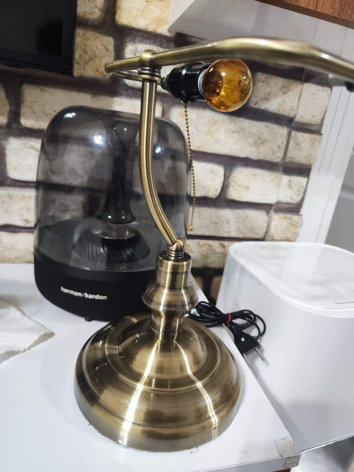 Metal Banker Masa Lambası - Görsel 2