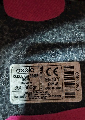 Oxelo Çocuk Kask - Görsel 3