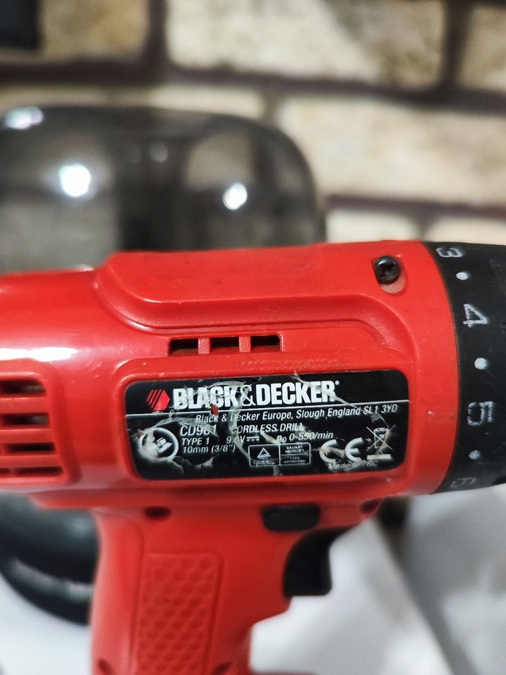 Black Decker Şarjlı Vidalama - Görsel 3