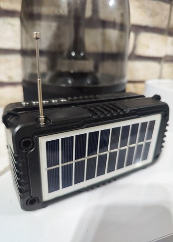 Işıldaklı Bluetooth Hoparlör ve Radyo - Görsel 4