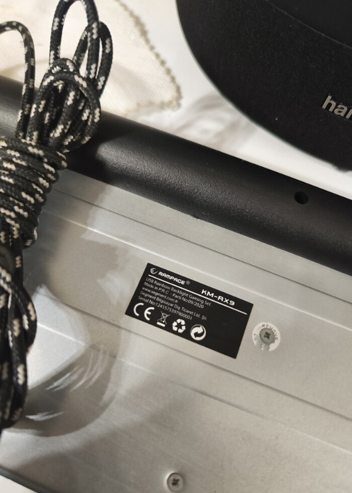 Rampage ışıklı Klavye  - Görsel 5