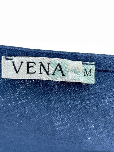m Beden mavi Renk Vena Kısa Elbise %70 İndirimli.