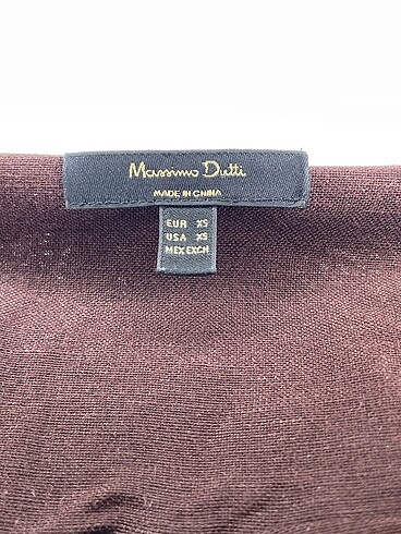 xs Beden kahverengi Renk Massimo Dutti Kısa Elbise %70 İndirimli.