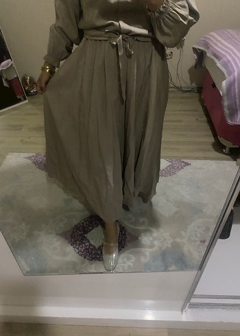 universal Beden ten rengi Renk Belenirmoda taşlı etekli takım