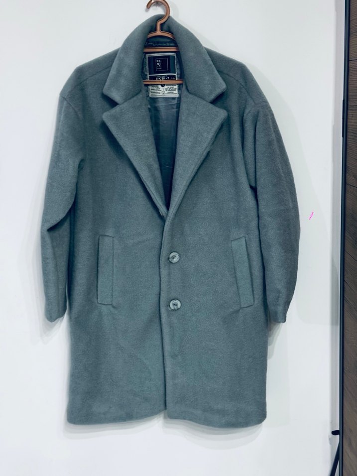 EKSİ 1 KAŞE POLAR TEDDY KABAN oversize - Görsel 3