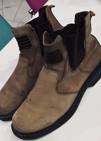 Kahverengi Süet Erkek Bot 43 numara - Görsel 2