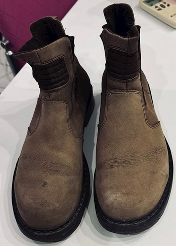 Kahverengi Süet Erkek Bot 43 numara - Görsel 7
