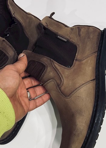 Kahverengi Süet Erkek Bot 43 numara - Görsel 4