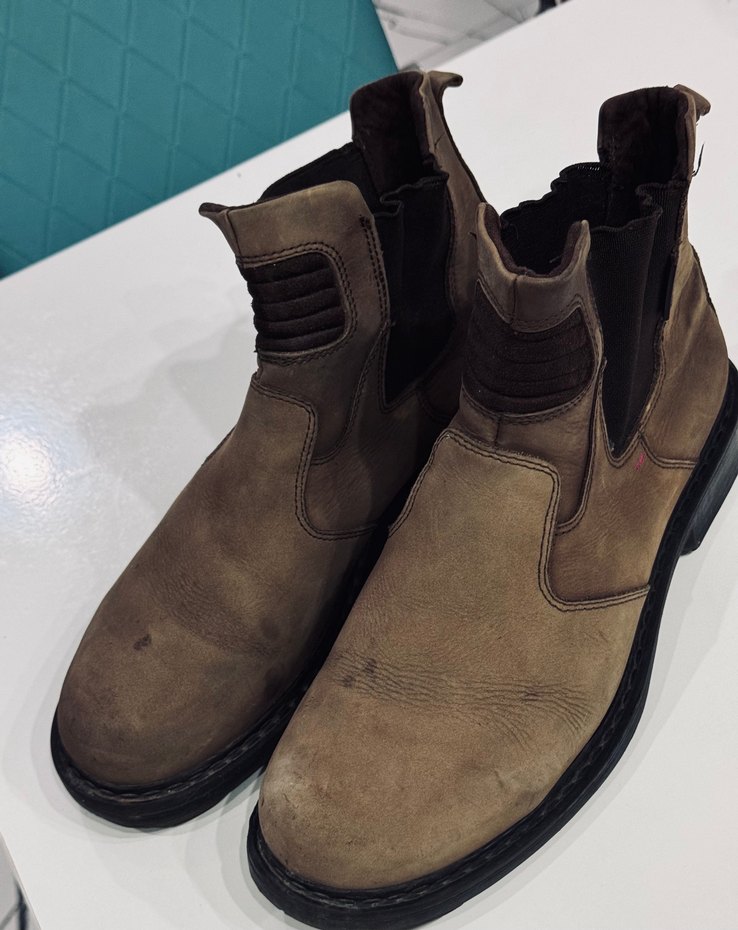 Kahverengi Süet Erkek Bot 43 numara - Görsel 3