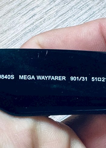 Orjinal Rayban Mega Wayfarer - Görsel 4